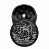 USA Made The Puck® Grinder: Aliens, Black, 1.750 [45mm], 2 Piece