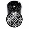 Grinder: 4 Corners, Black, Grinder:3mm, 4-piece