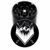 Grinder: Diamond Mountain v2, Black, 63mm, 4-Piece