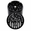 Grinder: Adventure, Black, 63mm, 4-piece