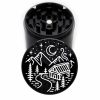 River v2 63mm Black 4-Part Herb Grinder
