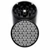Grinder: Cubic Design, Black, 63mm, 4-Piece