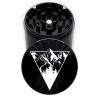 Grinder: Peaks v4, Black, 63mm, 4-Piece