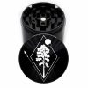 Tree n Moon 63mm Black 4-Piece Weed Crusher