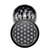 USA Made: Sacred Geometry, The Puck® Grinder, Gen II, Black, 63mm, 2-Piece