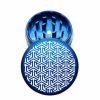 USA Made: Cubic, The Puck® Grinder, Gen II, Blue, 63mm, 2-Piece
