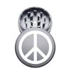 USA Made: Peace, The Puck® Grinder, Gen II, Grey, 63mm, 2-Piece