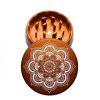 USA Made: Dahlia, The Puck® Grinder, Gen II, Orange, 63mm, 2-Piece