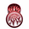 USA Made: MTMD, The Puck® Grinder, Gen II, Red, 63mm, 2-Piece