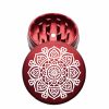 USA Made: Sunflower, The Puck® Grinder, Gen II, Red, 63mm, 2-Piece