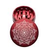 USA Made: Web Mandala, The Puck® Grinder, Gen II, Red, 63mm, 2-Piece