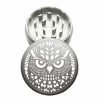 USA Made: Owl, The Puck® Grinder, Gen II, Silver, 63mm, 2-Piece