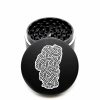 USA Made The Puck® Grinder: Lake Tahoe 3, Black, 3.500 inch [90mm], 3 Piece