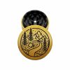 USA Made The Puck® Hybrid™ Grinder: Tent, 2.75 Inch, 2-Piece