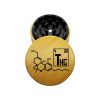 USA Made The Puck® Hybrid™ Grinder: THC Molecule, 2.75 Inch, 2-Piece