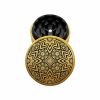 USA Made The Puck® Hybrid™ Grinder: Trippy Hippie, 2.75 Inch, 2-Piece
