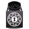 USA Made The Puck® Square Grinder: Tumbler, Black, 2.500 [65mm], 2 Piece
