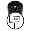 Cool California 63mm Black 4-Piece Premium Herb Grinder