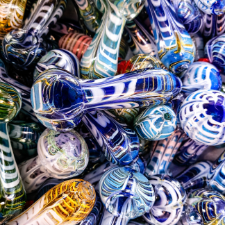 Random 4.20″ Dichro Glass Pipe (Surprise Pick)