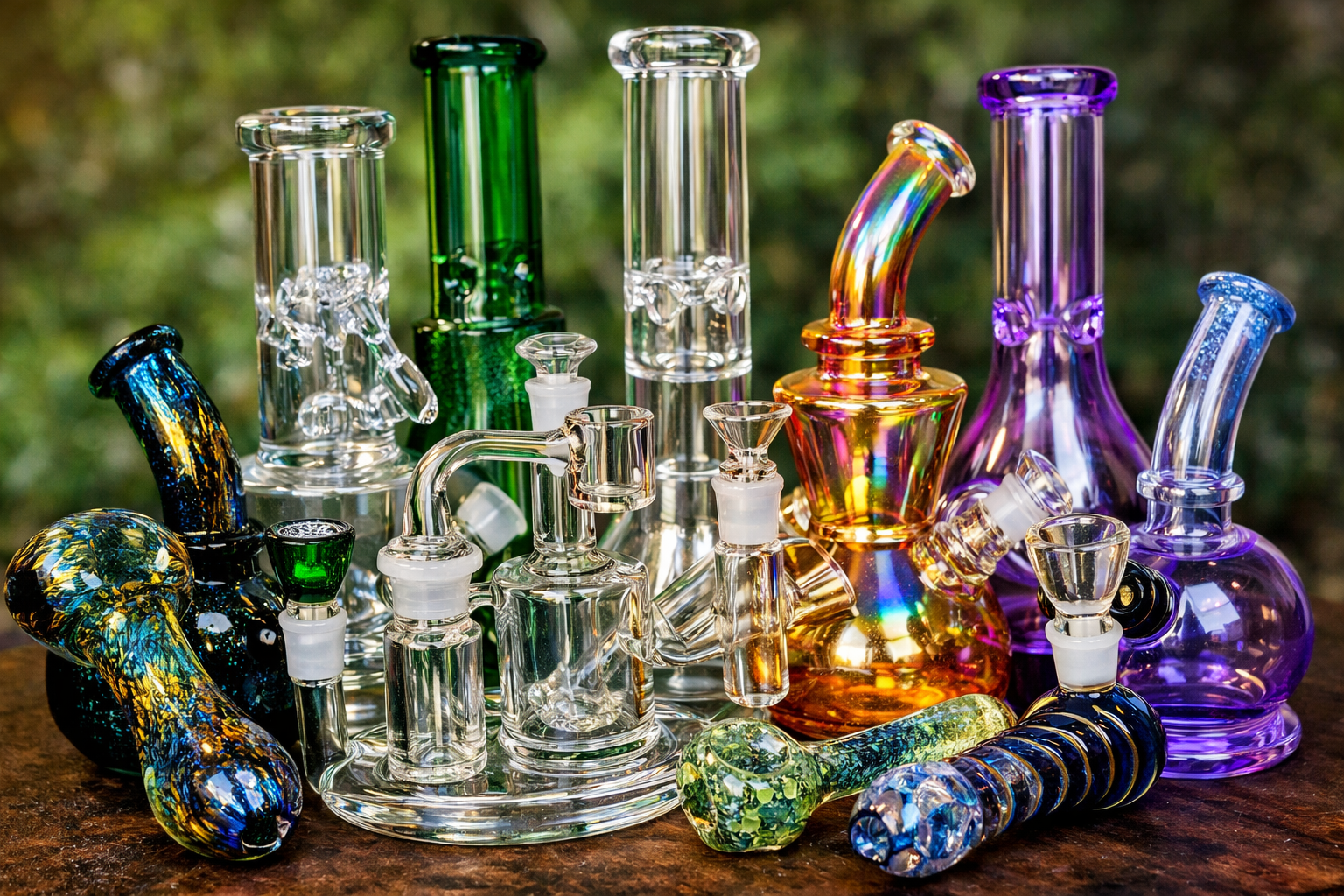 Glass Pipes Bongs & Dab Rigs