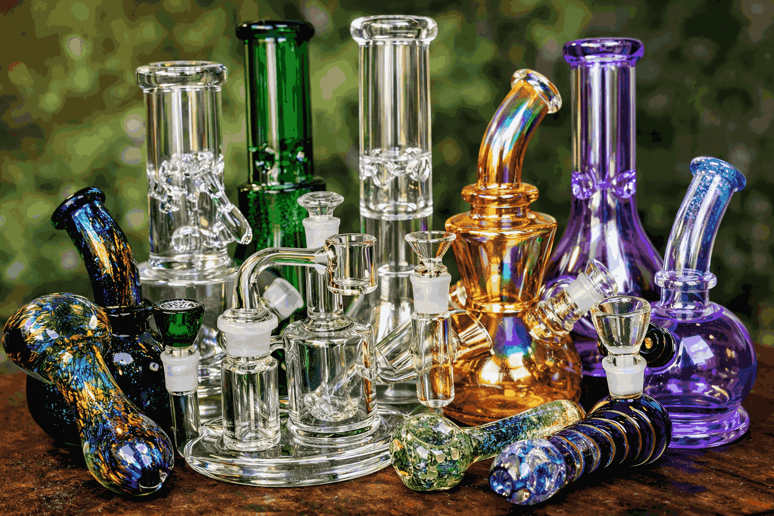Glass Pipes Bongs & Dab Rigs