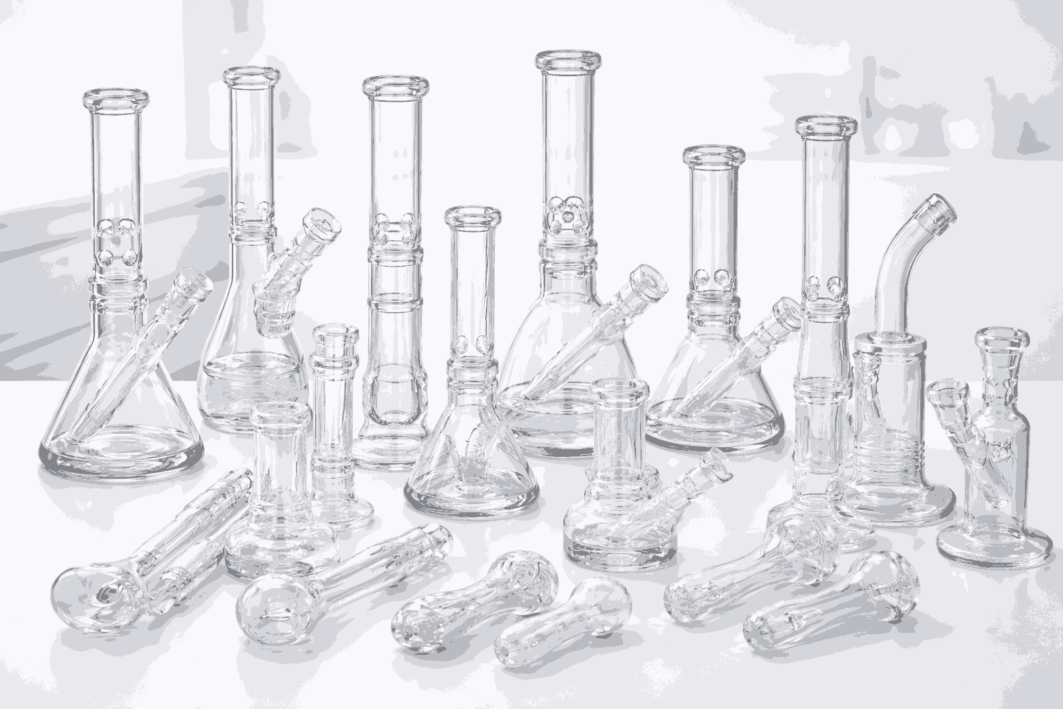 Glass Pipes Bongs & Dab Rigs