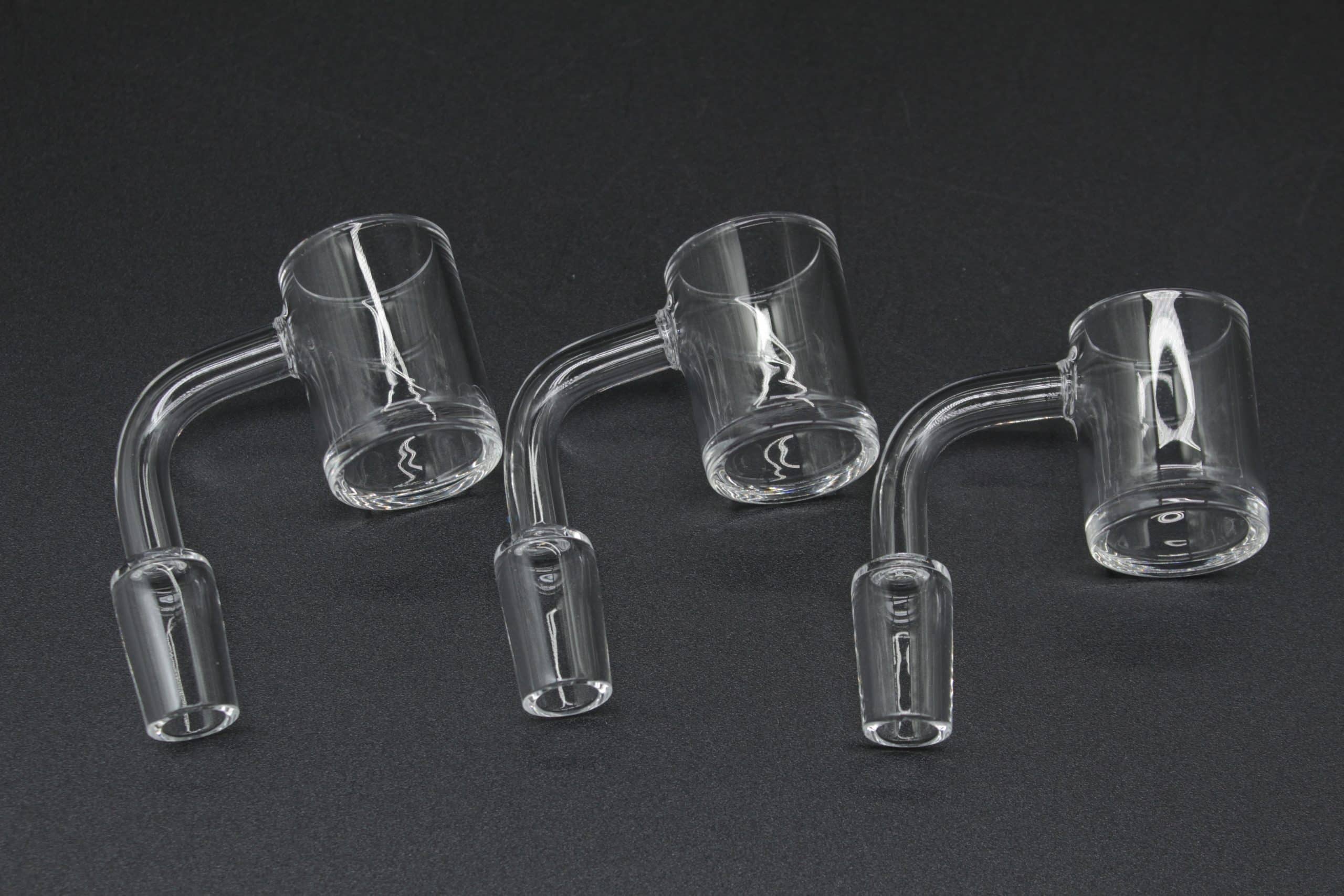 14mm Clear Quartz Banger Nail – 90 Degree Male Joint - Image 2