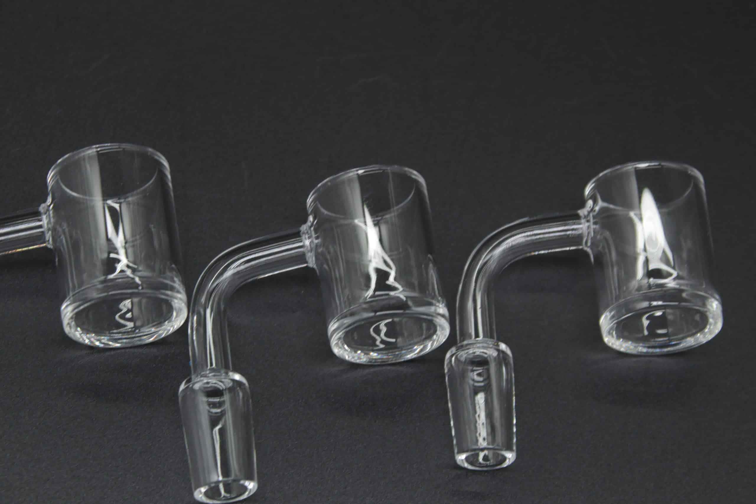 14mm Clear Quartz Banger Nail – 90 Degree Male Joint - Image 5