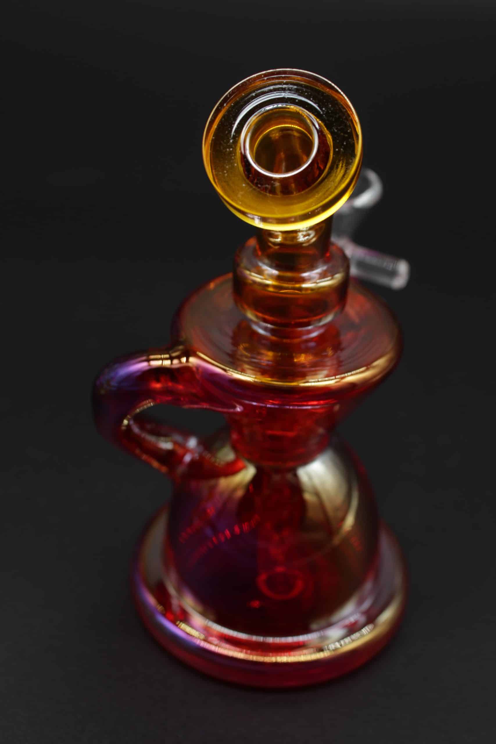Two-Tone Colorful Small Water Pipe – 5 Inch Borosilicate Glass Bong - Image 16