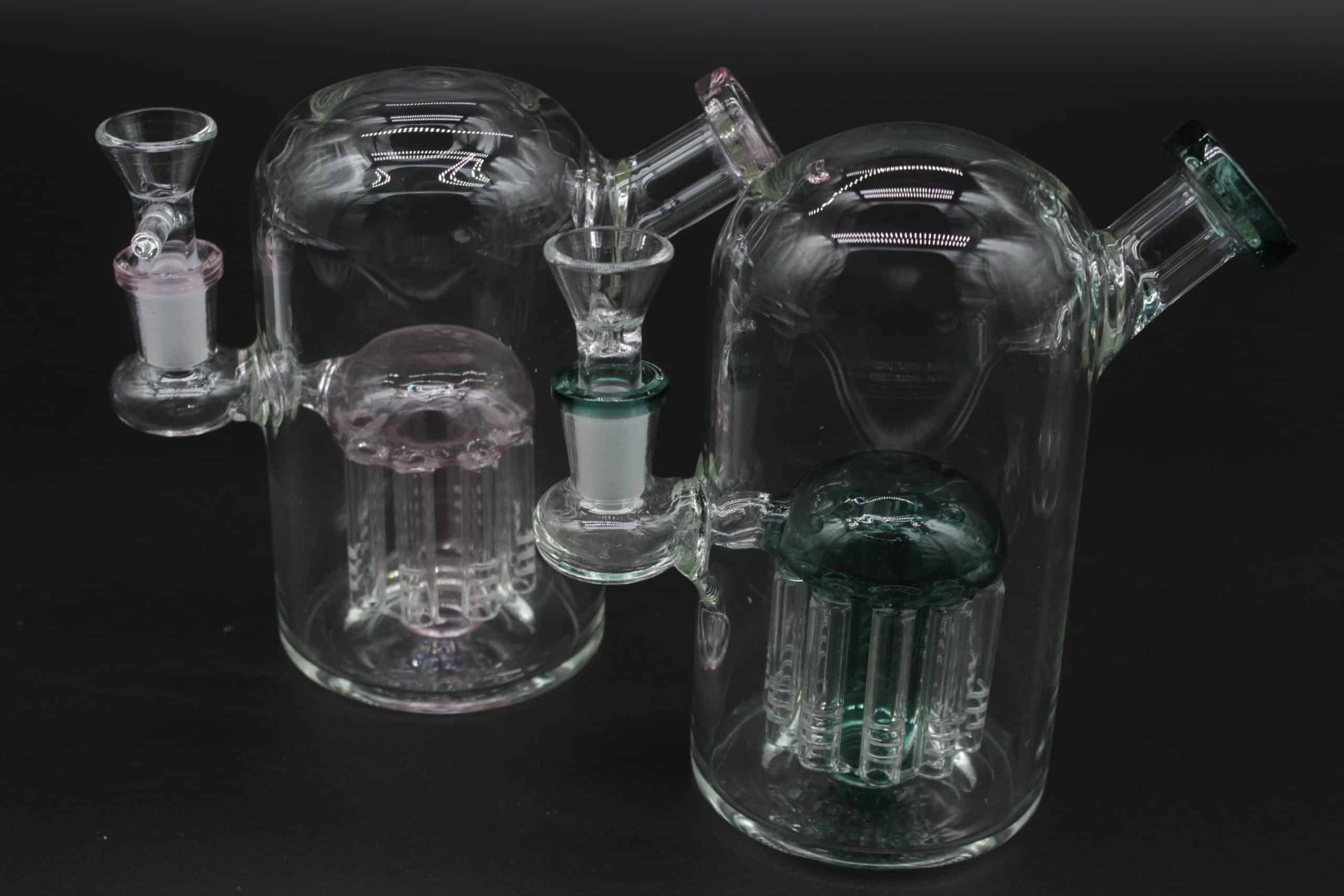 Whimsical Jellyfish Small Water Pipe – 5.5 Inch Borosilicate Glass Bong - Image 16