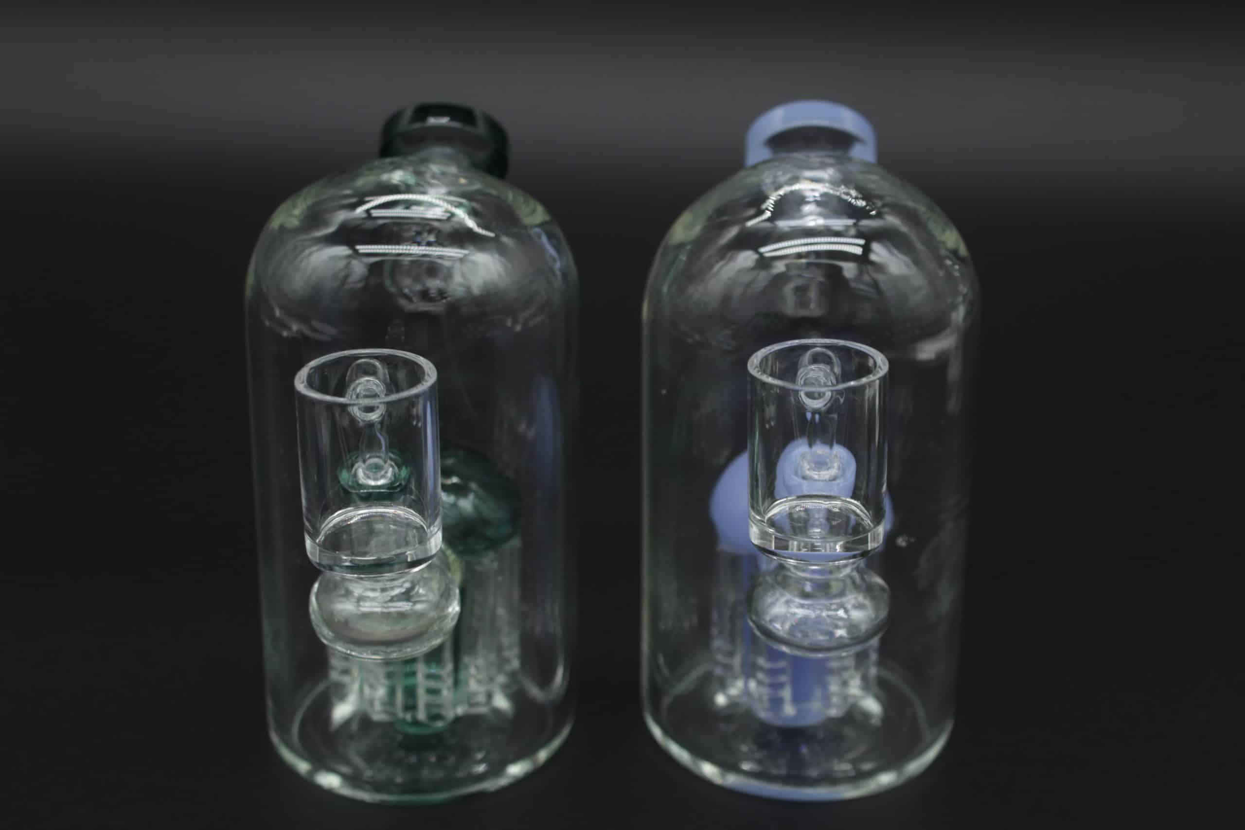 Whimsical Jellyfish Dab Rig – 5.5 Inch Borosilicate Glass Mini Rig with Quartz Banger - Image 3