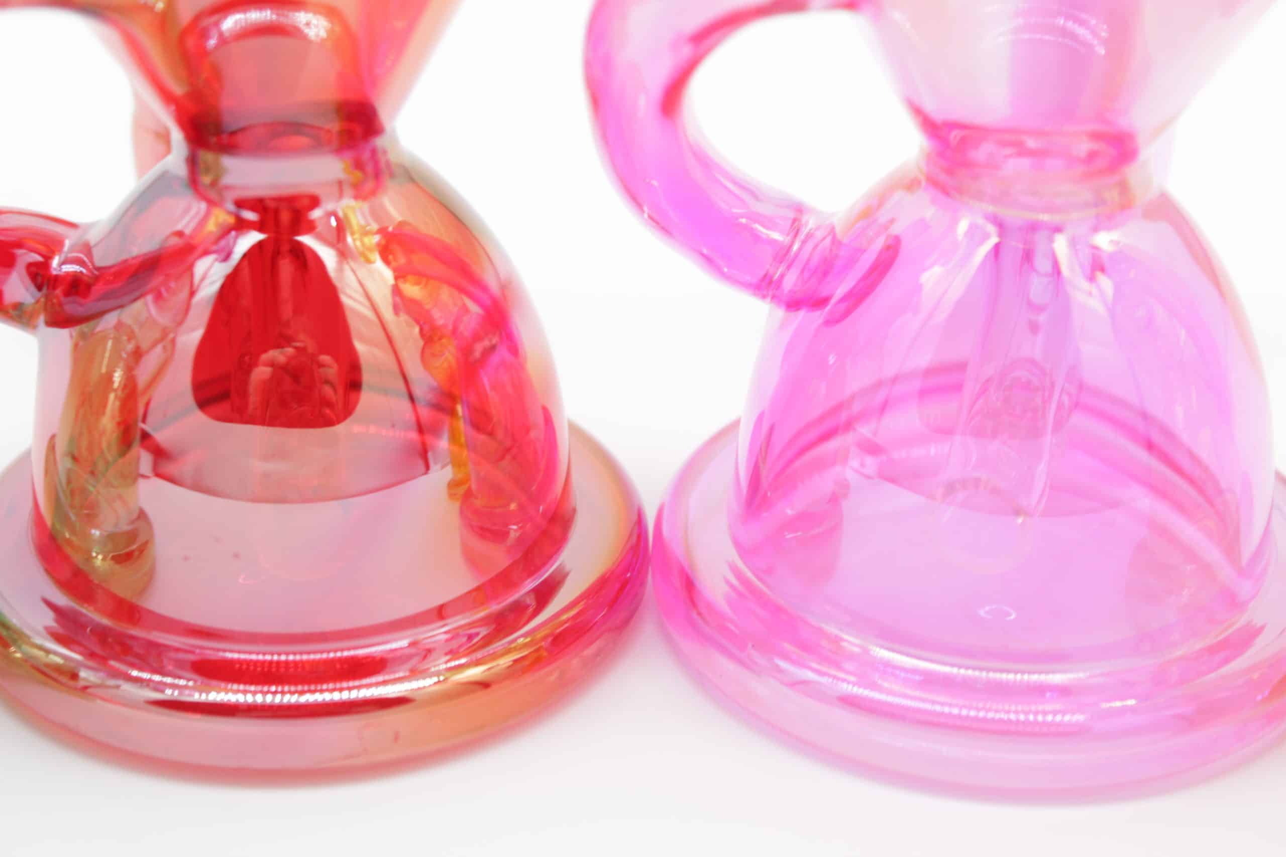 Two-Tone Colorful Small Water Pipe – 5 Inch Borosilicate Glass Bong - Image 4