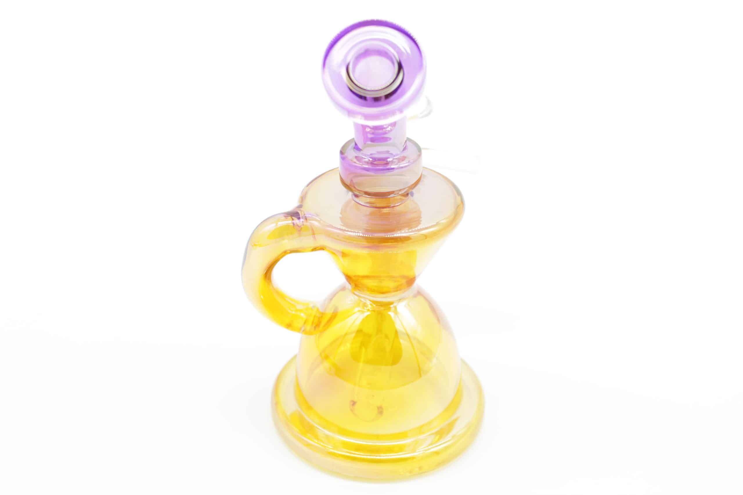 Two-Tone Colorful Small Water Pipe – 5 Inch Borosilicate Glass Bong - Image 9