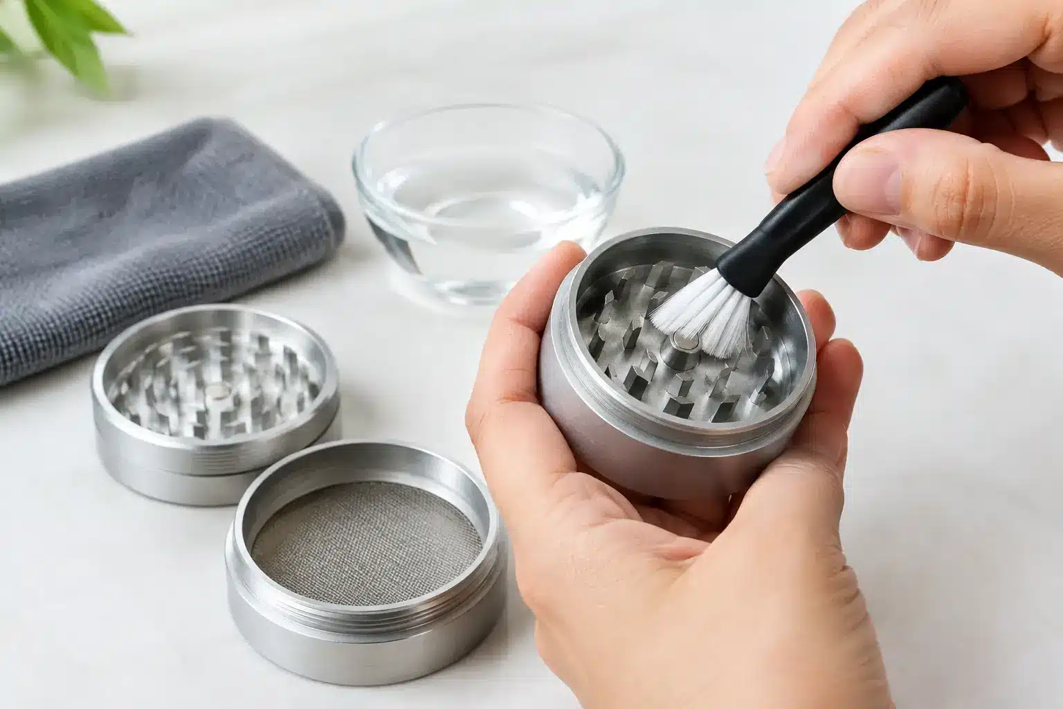 How to Clean Aluminum Grinder Teeth Safely