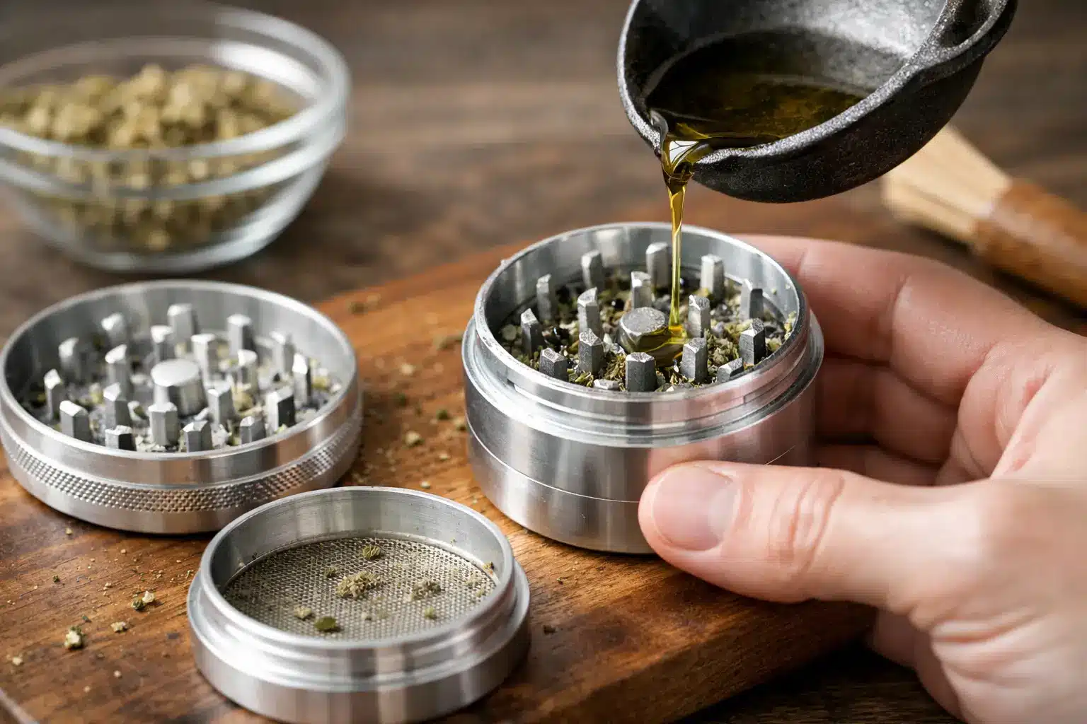 How to Season an Aluminum Grinder Properly
